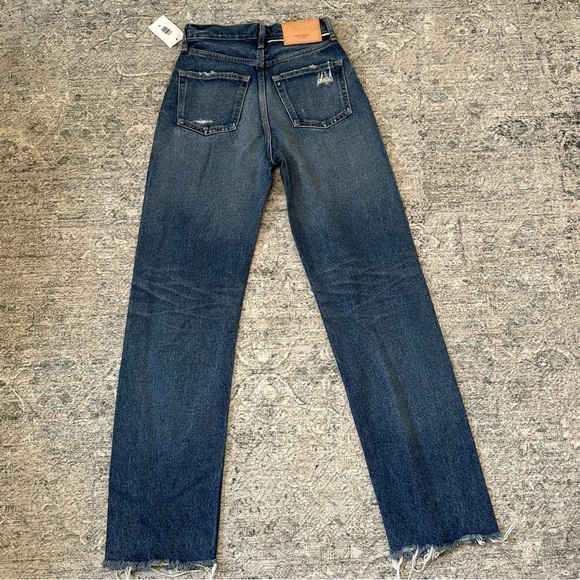 🆕Moussy Guilford Wide Straight Dark Blue Size 24 - Picture 7 of 7
